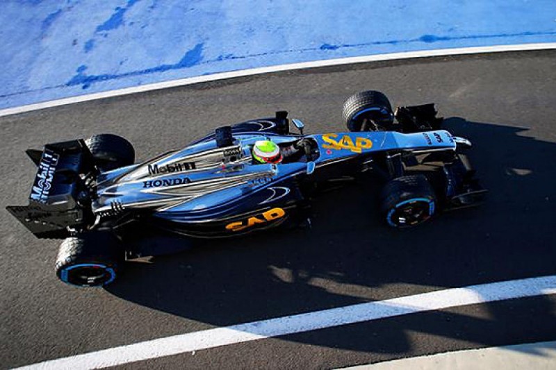 Interim McLaren-Honda F1 car breaks cover at Silverstone