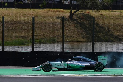Brazilian GP: Lewis Hamilton sure mid-race spin cost him the win