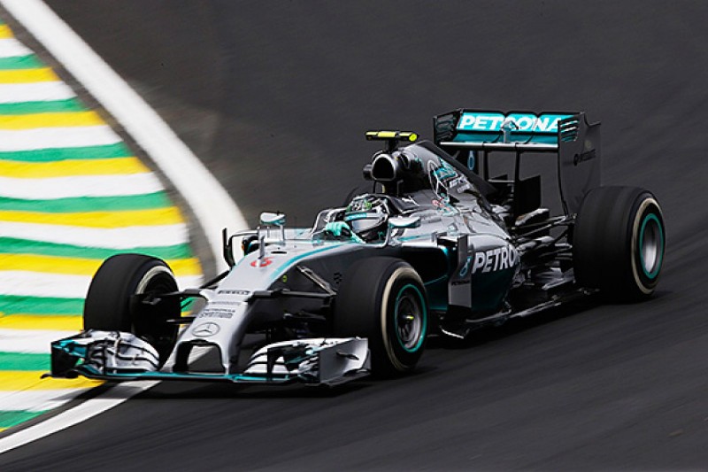 Brazilian GP: Nico Rosberg stays on top in second practice