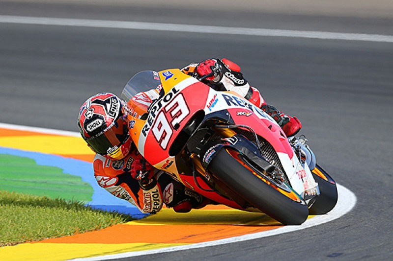 Valencia MotoGP: Marc Marquez ends Friday practice on top for Honda