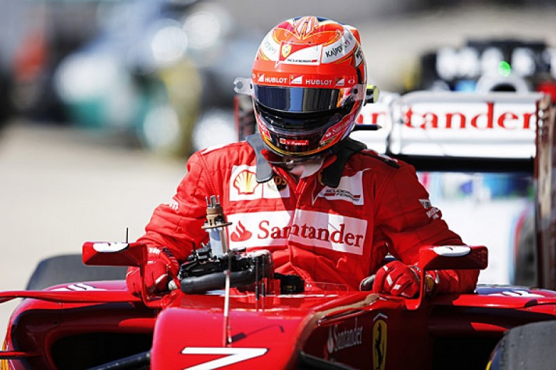 Ferrari F1 team says Kimi Raikkonen is under 'positive pressure'