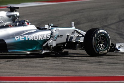 US GP: Lewis Hamilton troubled by brakes as Nico Rosberg takes pole