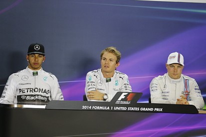 US GP: Qualifying press conference with Rosberg, Hamilton, Bottas
