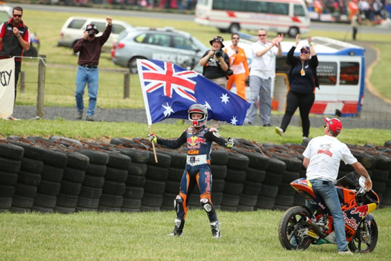 Jack Miller trims Alex Marquez's Moto3 lead with Phillip Island win