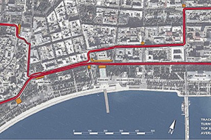 Baku street track for 2016 F1 European Grand Prix unveiled