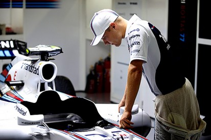 Williams F1 team replaces steering assembly on Bottas' car