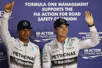 F1 title rivals Hamilton and Rosberg say their relationship is fine