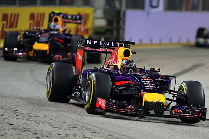 Red Bull F1 team says it would be wrong to use team orders