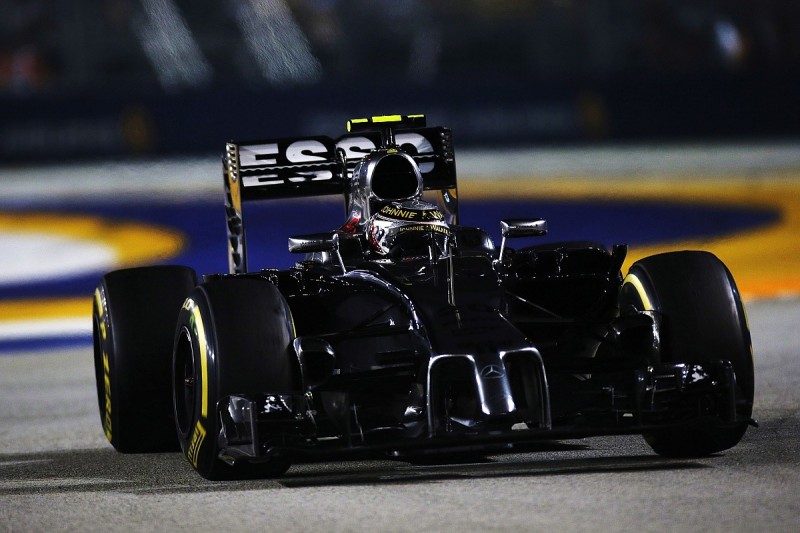 Singapore GP: Kevin Magnussen treated for burns after race