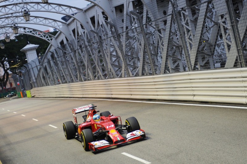 Singapore GP: Fernando Alonso and Ferrari back on top in practice