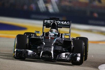 Singapore GP: Lewis Hamilton ends Friday on top for Mercedes