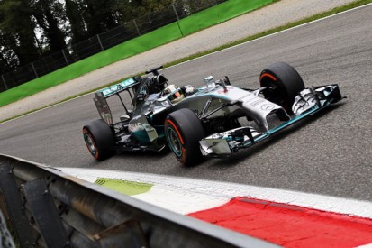 Italian GP: Lewis Hamilton tops practice, problems for Nico Rosberg