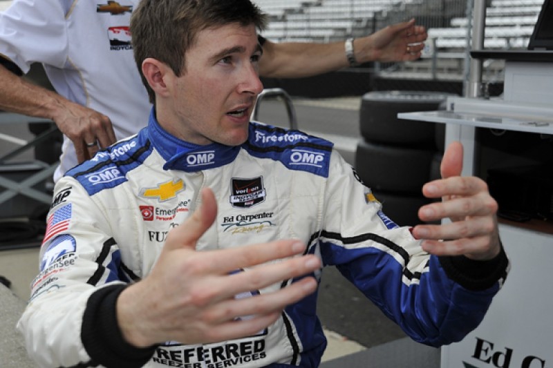 JR Hildebrand in talks to rejoin IndyCar in 2015 with CFH Racing