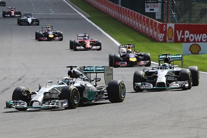 Belgian GP: Hamilton baffled by Rosberg's driving after clash