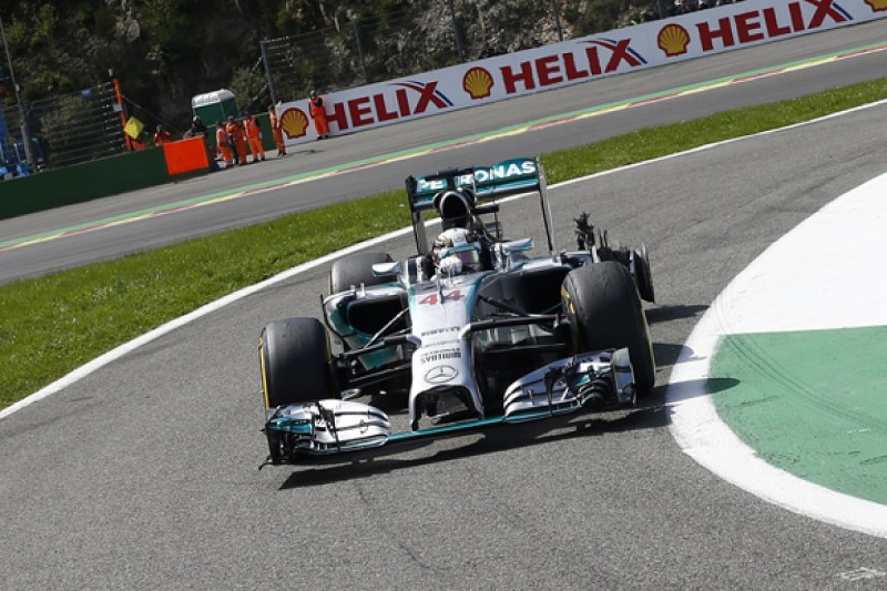 Lewis Hamilton: Nico Rosberg said Belgian GP collision deliberate