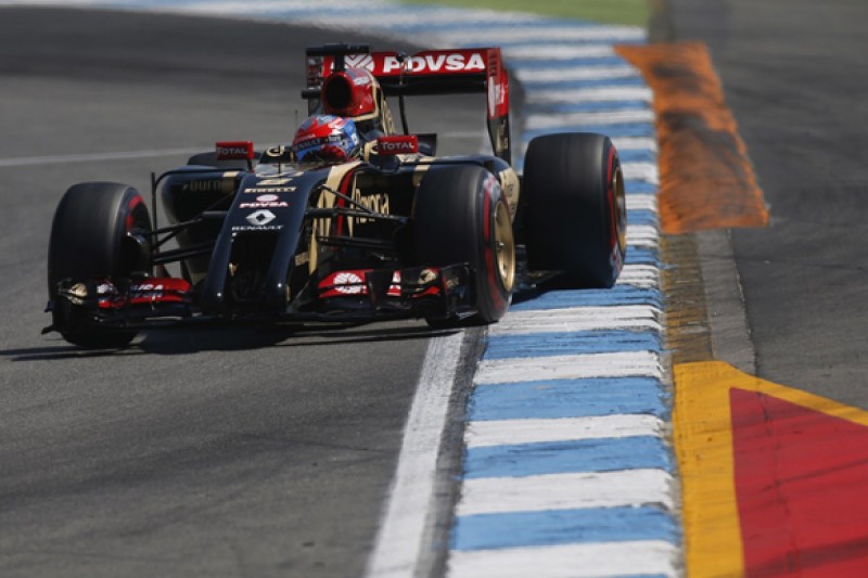 German GP: Romain Grosjean sure FRIC ban has hurt Lotus F1 team