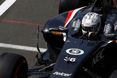 Silverstone F1 test: Van der Garde escapes injury in huge crash