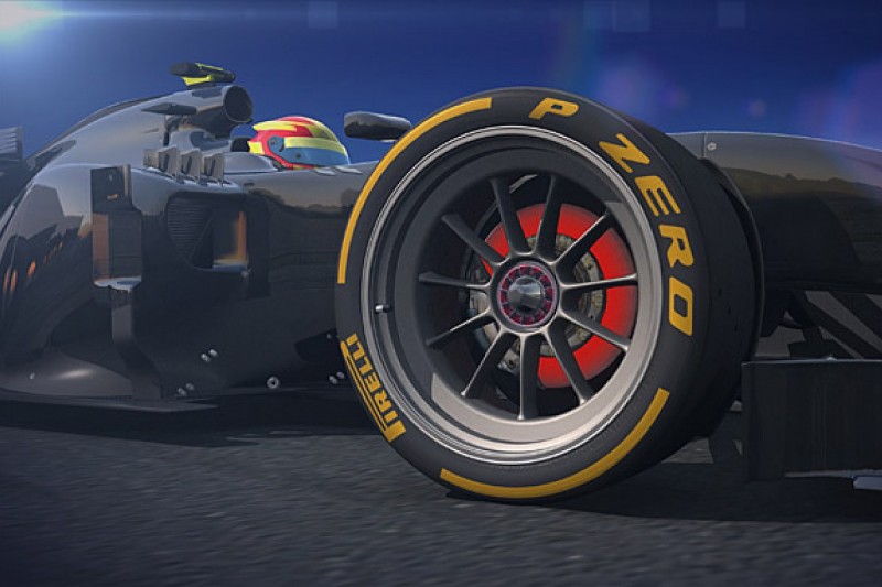 Pirelli reveals images of 18-inch Formula 1 tyres