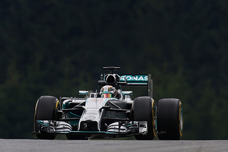 Austrian GP: Lewis Hamilton goes quickest in second practice
