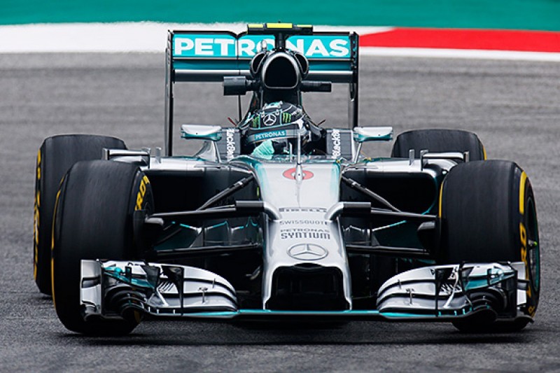 Austrian GP: Rosberg leads first practice from Hamilton