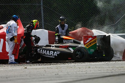 Rob Smedley and Sergio Perez in row over Canadian GP accident