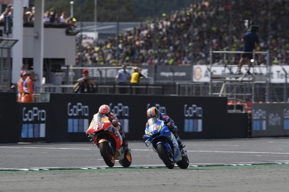 Rins lost track of last lap in Marquez MotoGP Silverstone battle
