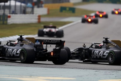 Haas could impose team orders on Grosjean/Magnussen amid collisions