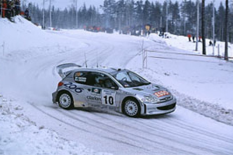 Marcus Gronholm on Rally Sweden