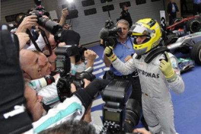 Rosberg ends Mercedes' long wait for glory