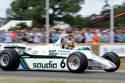 New star in an old car: Williams FW08