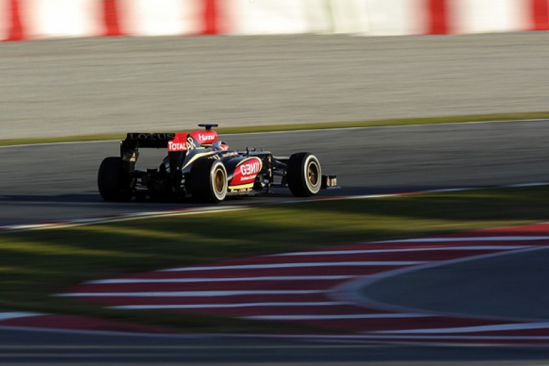 Trackside view from Barcelona