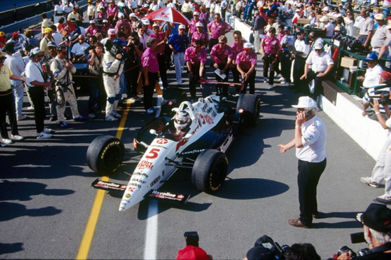 Mansell's Indy 500 near-miss