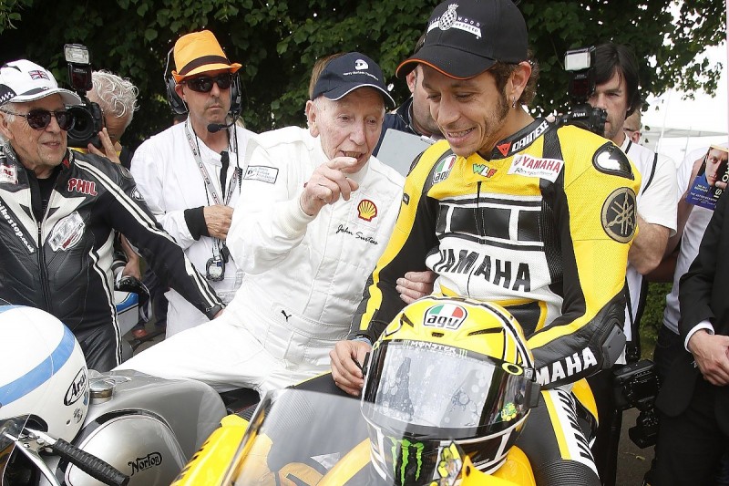 MotoGP legends collide: When Rossi met Surtees
