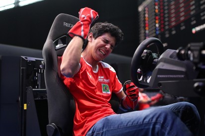 The driver blending virtual and real-life racing rostrums