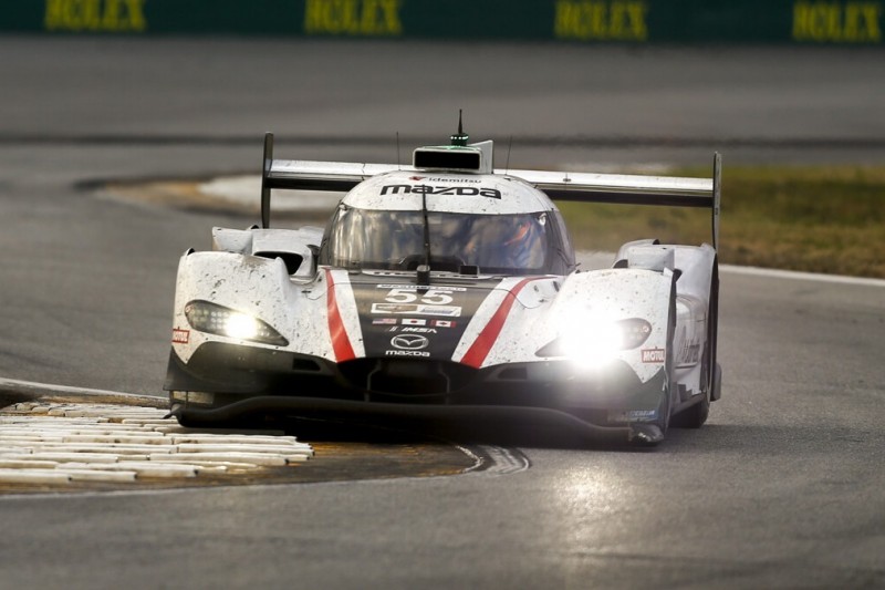 Heckflügel gebrochen! Mazda hätte 24h Daytona 2021 gewinnen können
