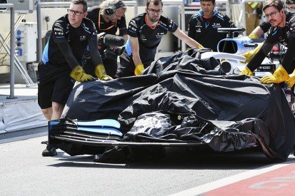 Baku F1 drain crash "10-15mm" from being "much worse" - Russell