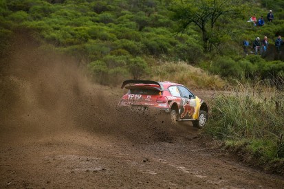 Rollcage damage ends Citroen driver Lappi's Rally Argentina