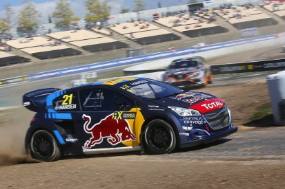 Peugeot driver Timmy Hansen leads World RX opening day in Barcelona