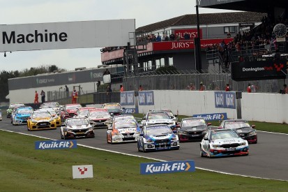 Donington Park BTCC: Colin Turkington wins in WSR's new BMW