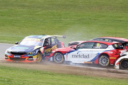 Andrew Jordan "sore" after Donington Park BTCC crash