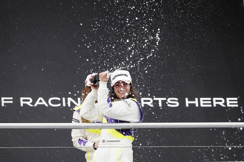 Hockenheim W Series: Jamie Chadwick wins inaugural race