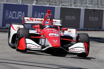 Rookie Herta fastest ahead of Rosenqvist in IndyCar Grand Prix FP2