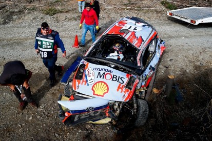 WRC points leader Neuville retires from Rally Chile after accident