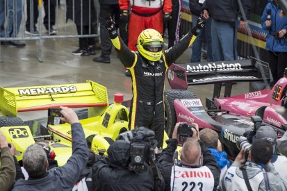 Pagenaud takes first IndyCar win since 2017 in wet Indy GP thriller