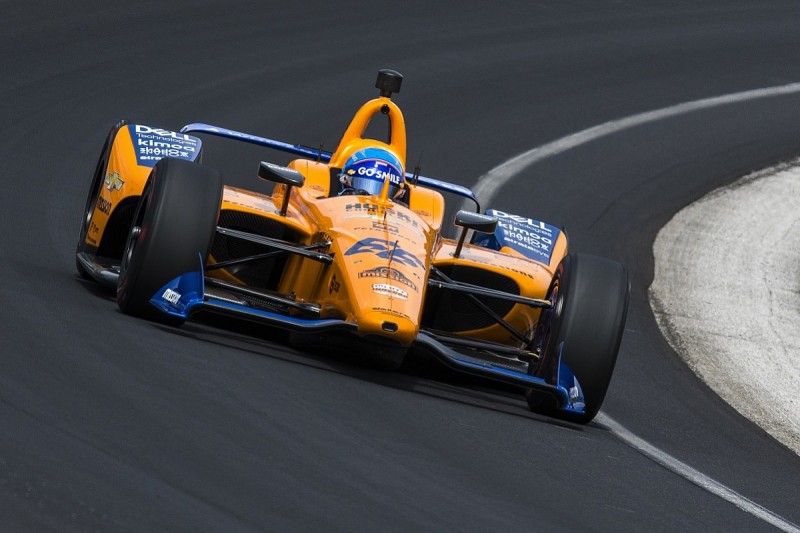 Alonso tops final six-car pre-qualifying Indy 500 practice