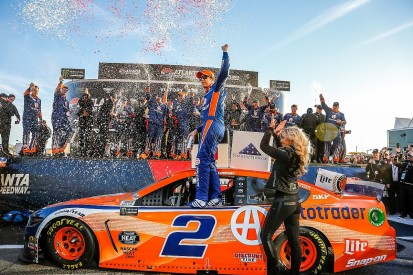 Atlanta NASCAR: Keselowski holds on to give new Mustang first Cup win
