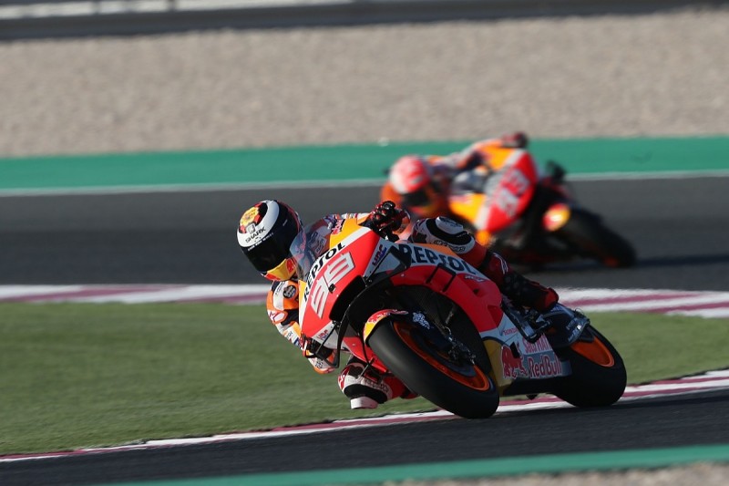 Marquez surprised by new Honda MotoGP team-mate Lorenzo's pace