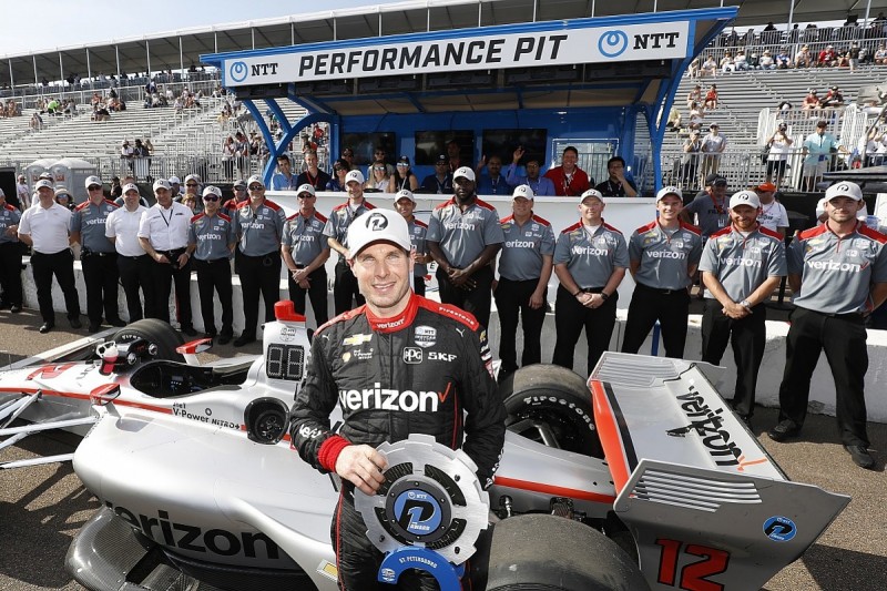 St Petersburg IndyCar: Power leads Newgarden in Penske front row