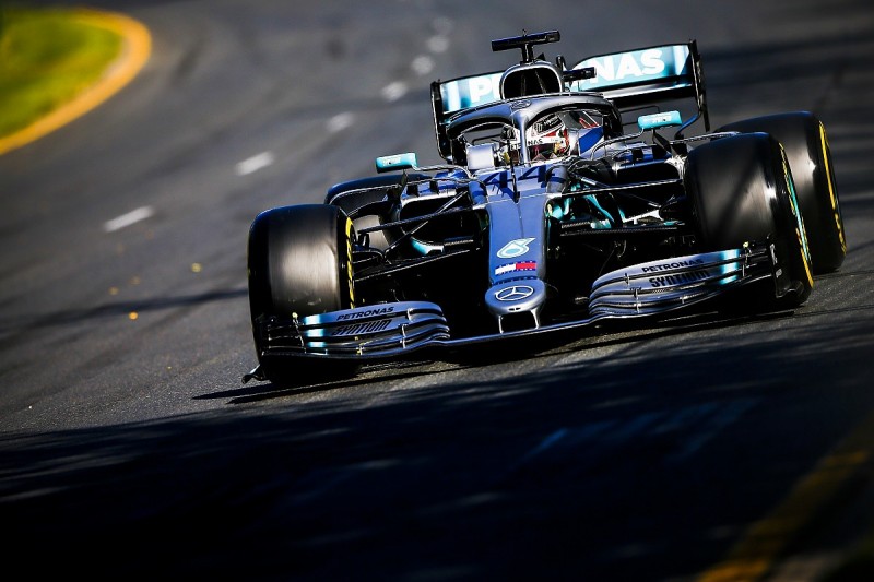 Australian Grand Prix practice: Hamilton leads Mercedes one-two