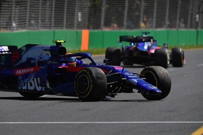 Albon: Australia FP1 crash result of inexperience, 'too hot' tyres